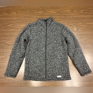 Avalanche Charcoal Fleece Jacket men’s size Medium
